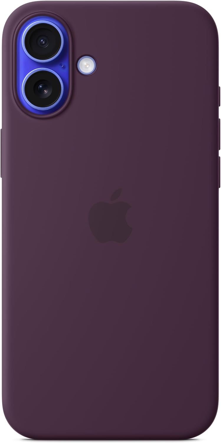 Apple iPhone 16 Plus Silicone Case with MagSafe - Plum