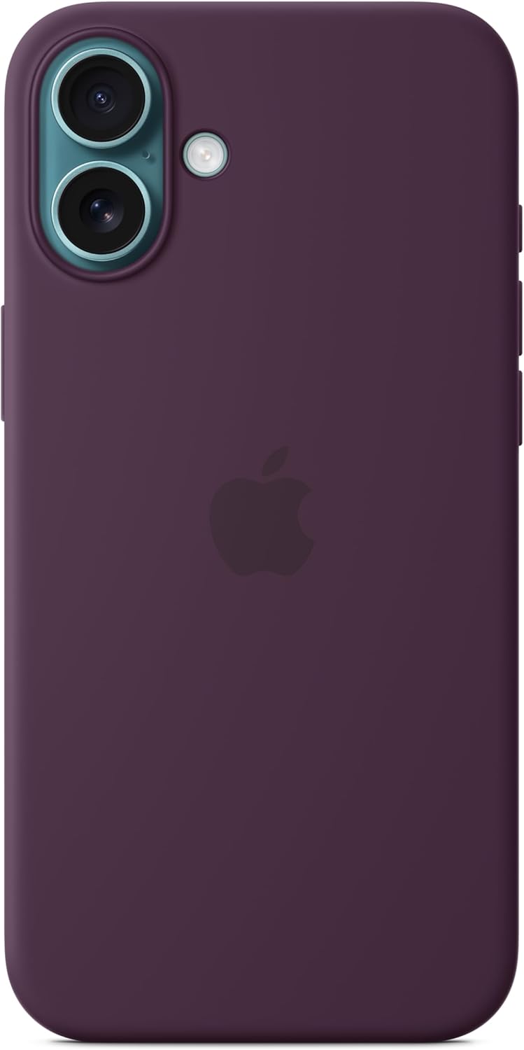 Apple iPhone 16 Plus Silicone Case with MagSafe - Plum