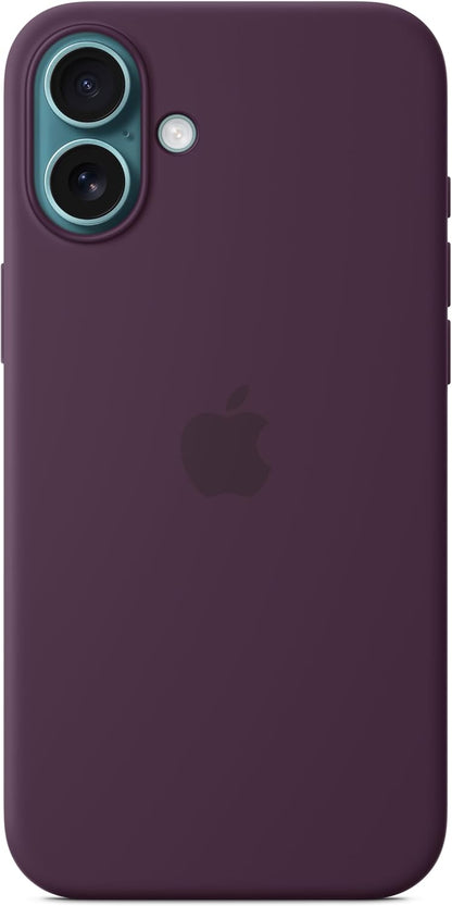 Apple iPhone 16 Plus Silicone Case with MagSafe - Plum