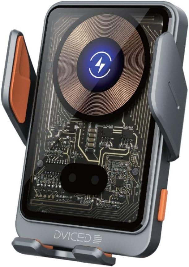 Dviced Wireless induction car mount charger - Gray