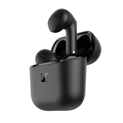 Sennheiser ACCENTUM Open Wireless Earbuds - Ear Buds with Open Design, Dynamic Sound and Bluetooth 5.3, IPX4 Splash Resistance, 28-Hour Battery Life and USB-C Charging Case - Cream