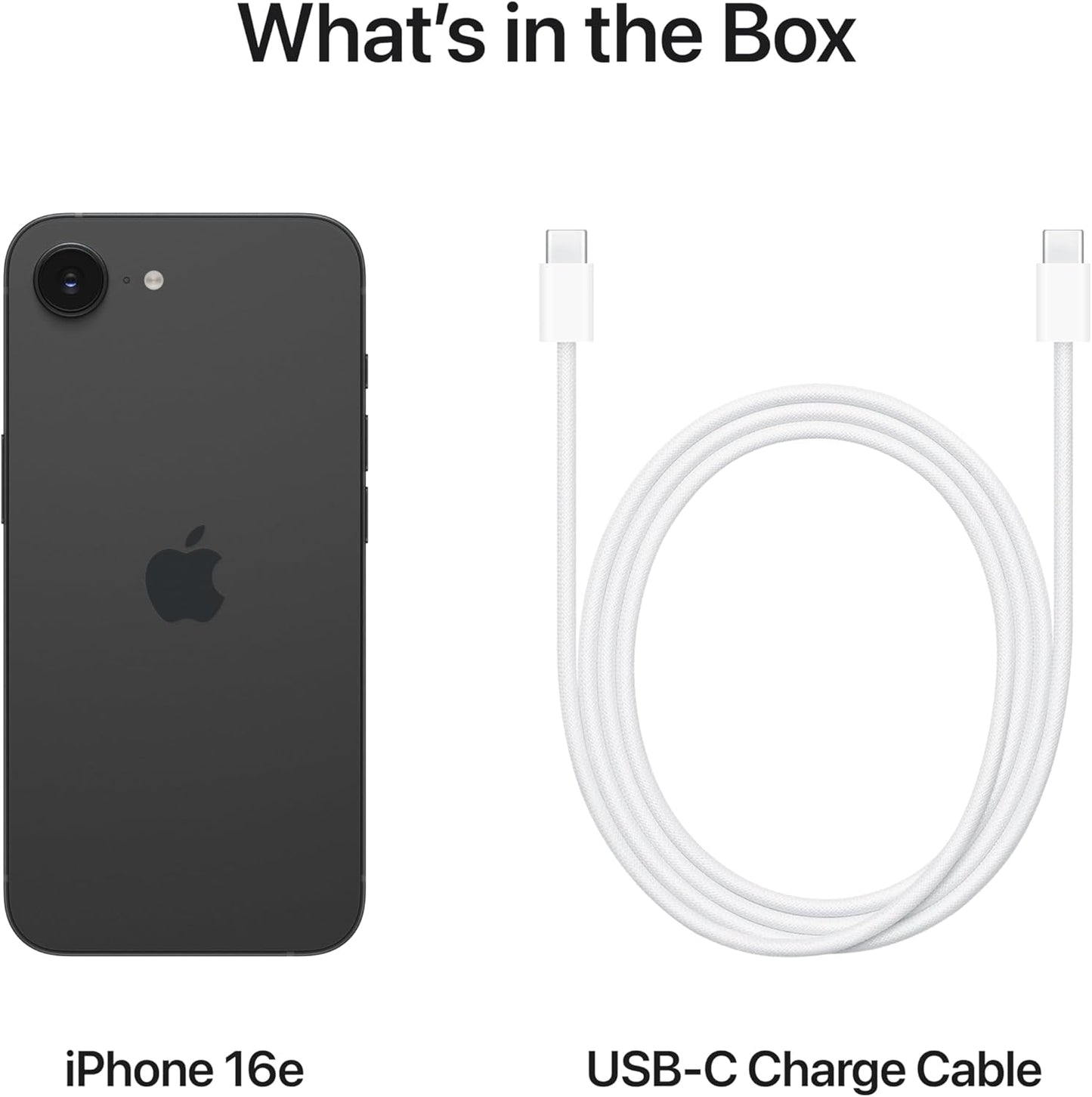 Apple iPhone 16e (256 GB) - Black