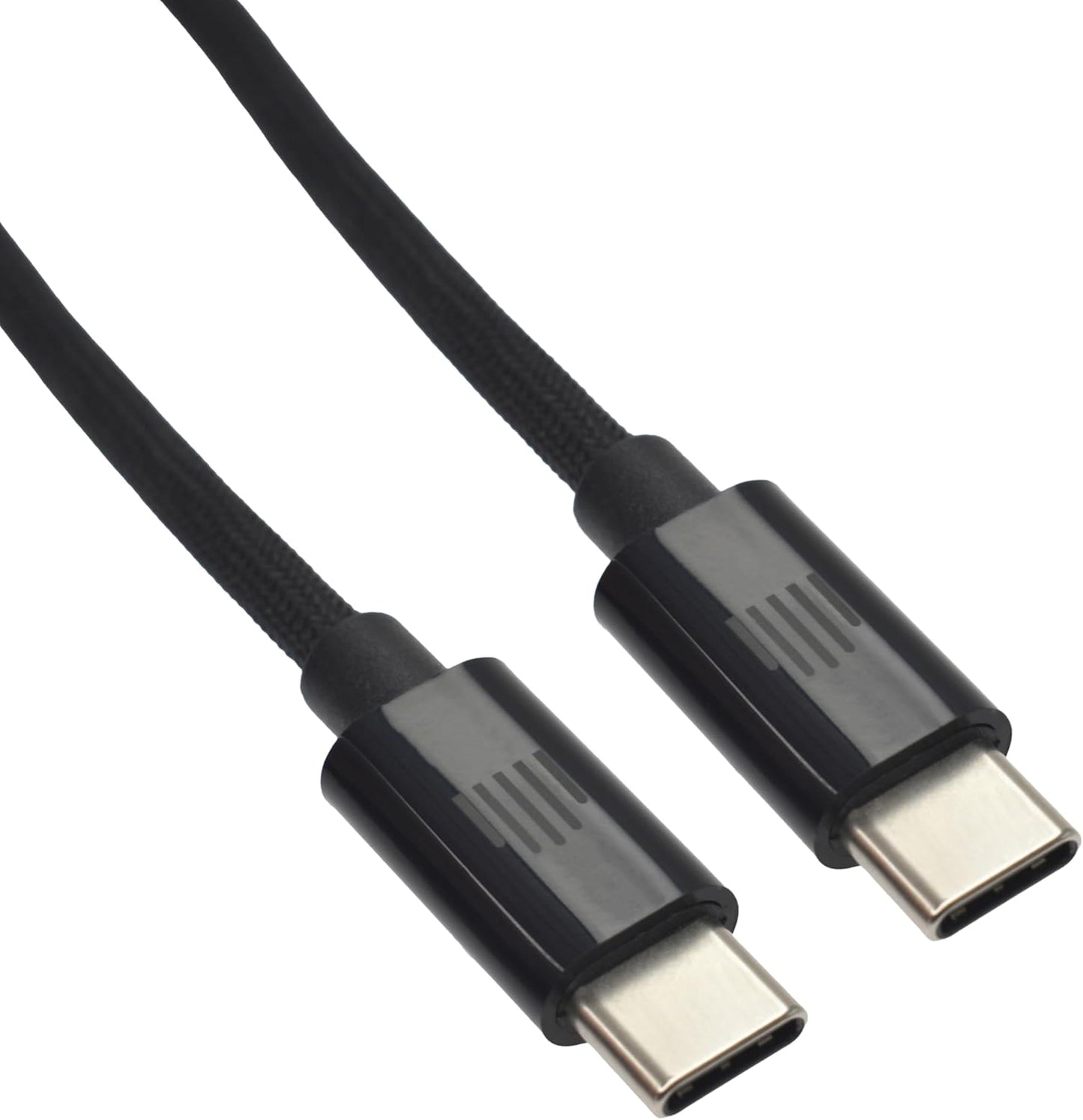 Dviced Cable USB-C to USB-C Nylon Textile 0,25m - Black