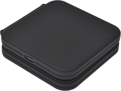 Dviced 2-in-1 foldable magnetic wireless charger - Black