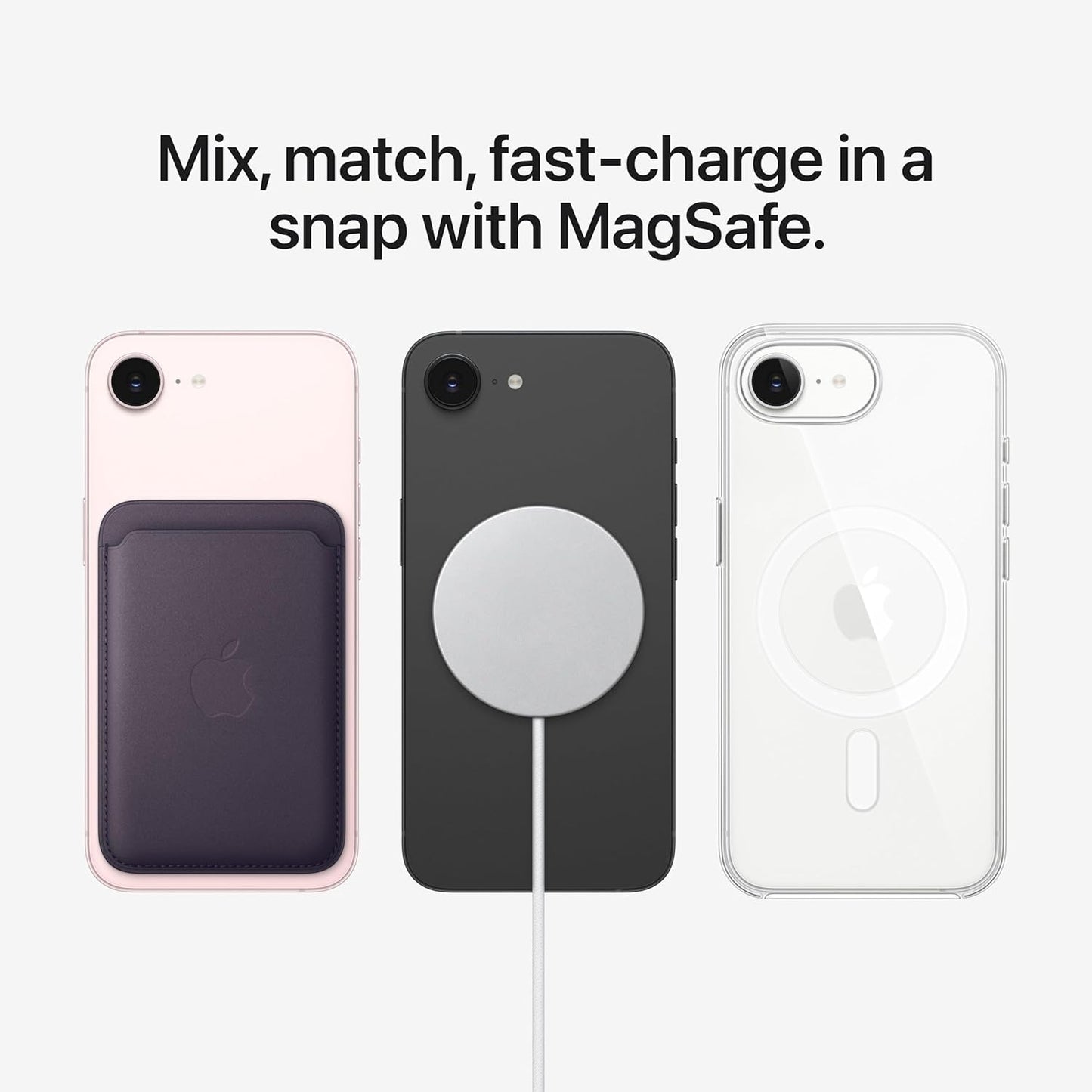 Apple iPhone 17e 256GB: 6.1-inch Super Retina XDR Display, A19 Chip, All-Day Battery Life, 48MP Fusion Camera; Black