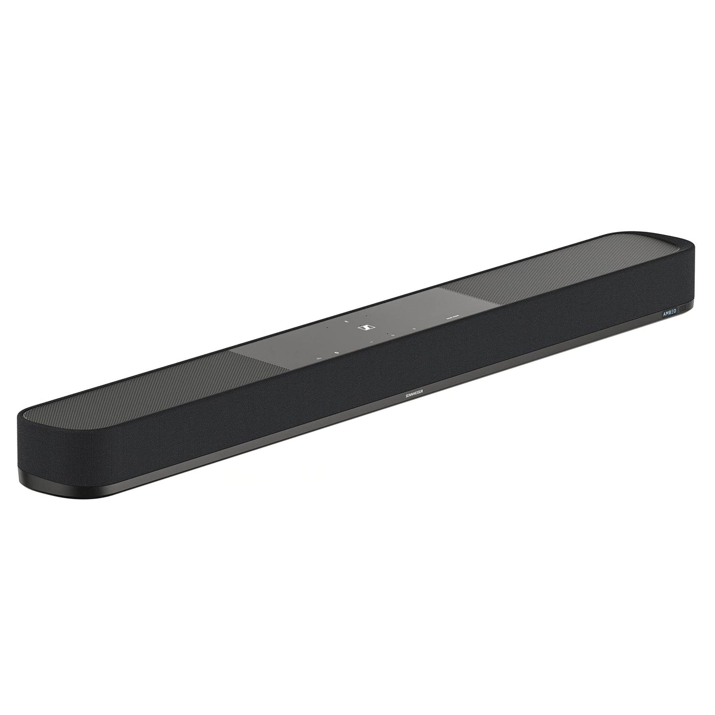 Sennheiser Consumer Audio AMBEO Soundbar Plus for TV and Music with Immersive 3D Surround Sound, Virtual 7.1.4 Speaker Setup, Built-in Dual Subwoofers, Advanced Streaming Connectivity,Night Mode,Black