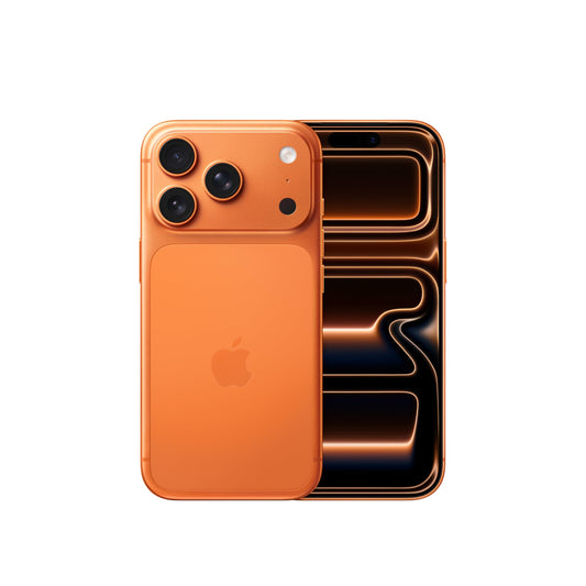 Apple iPhone 17 Pro: 6.3-inch Display with ProMotion up to 120Hz, A19 Pro Chip, Breakthrough Battery Life, Pro Fusion Camera System with Center Stage Front Camera