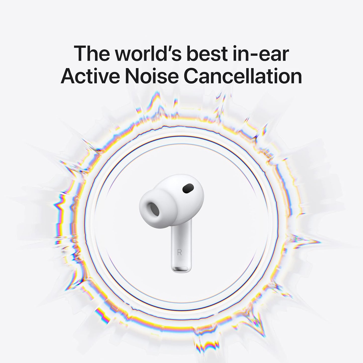Apple AirPods Pro 3 Wireless Earbuds, Active Noise Cancellation, Live Translation, Heart Rate Sensing, Hearing Aid Feature, Bluetooth Headphones, Spatial Audio, High‑Fidelity Sound, USB‑C Charging