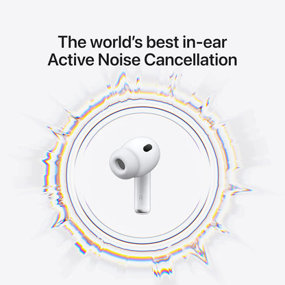 Apple AirPods Pro 3 Wireless Earbuds, Active Noise Cancellation, Live Translation, Heart Rate Sensing, Hearing Aid Feature, Bluetooth Headphones, Spatial Audio, High‑Fidelity Sound, USB‑C Charging