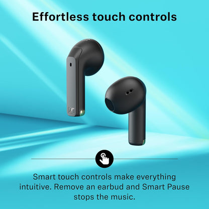 Sennheiser ACCENTUM Open Wireless Earbuds - Ear Buds with Open Design, Dynamic Sound and Bluetooth 5.3, IPX4 Splash Resistance, 28-Hour Battery Life and USB-C Charging Case - Cream
