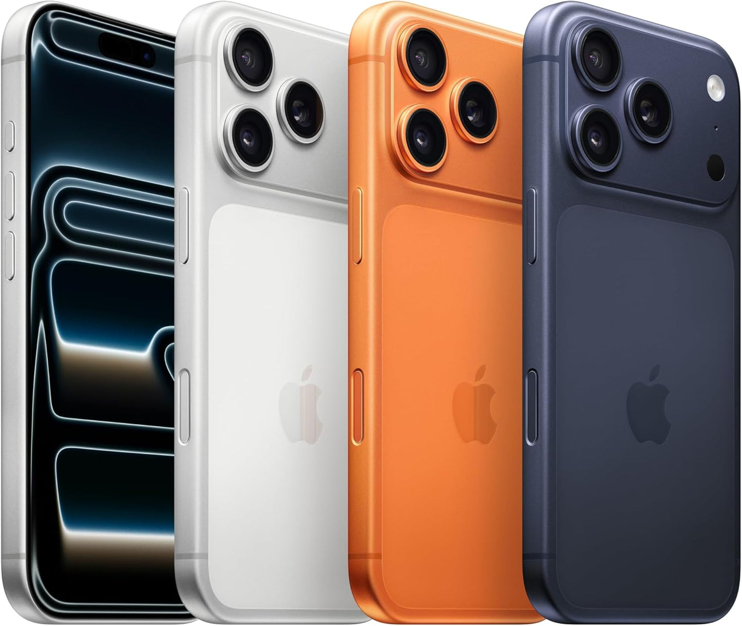 Apple iPhone 17 Pro: 6.3-inch Display with ProMotion up to 120Hz, A19 Pro Chip, Breakthrough Battery Life, Pro Fusion Camera System with Center Stage Front Camera