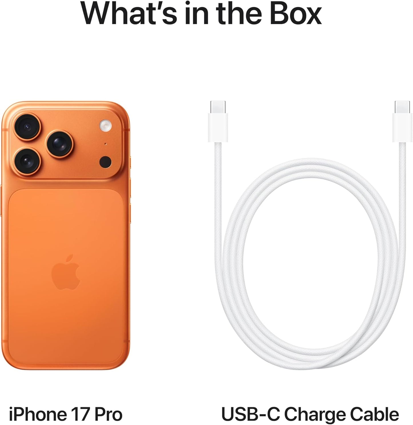 Apple iPhone 17 Pro: 6.3-inch Display with ProMotion up to 120Hz, A19 Pro Chip, Breakthrough Battery Life, Pro Fusion Camera System with Center Stage Front Camera