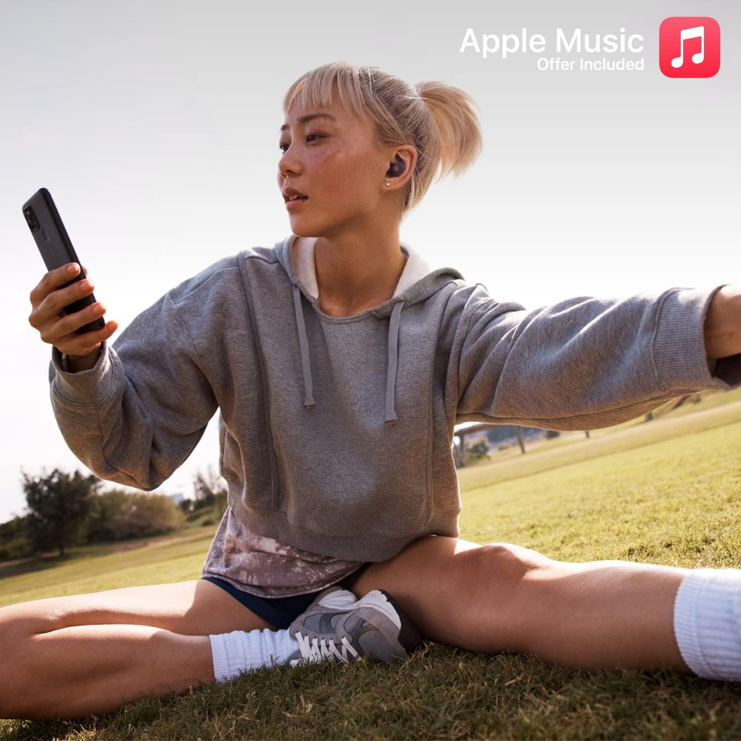 Beats Fit Pro – True Wireless Noise Cancelling Earbuds – Active Noise Cancelling - Sweat Resistant Earphones, Compatible with Apple & Android, Class 1 Bluetooth®, Built-in Microphone - One Size