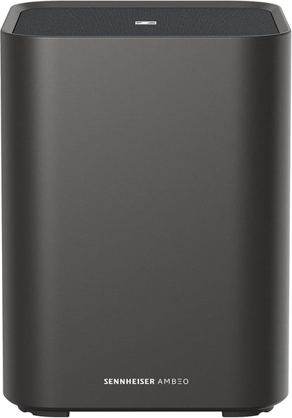 Sennheiser Consumer Audio Sennheiser AMBEO Subwoofer for TV and Music with Immersive 3D Surround Sound a Thundering Deep Bass Down to 27 Hz - 8'' Woofer with 350W Class D Amplifier - Black