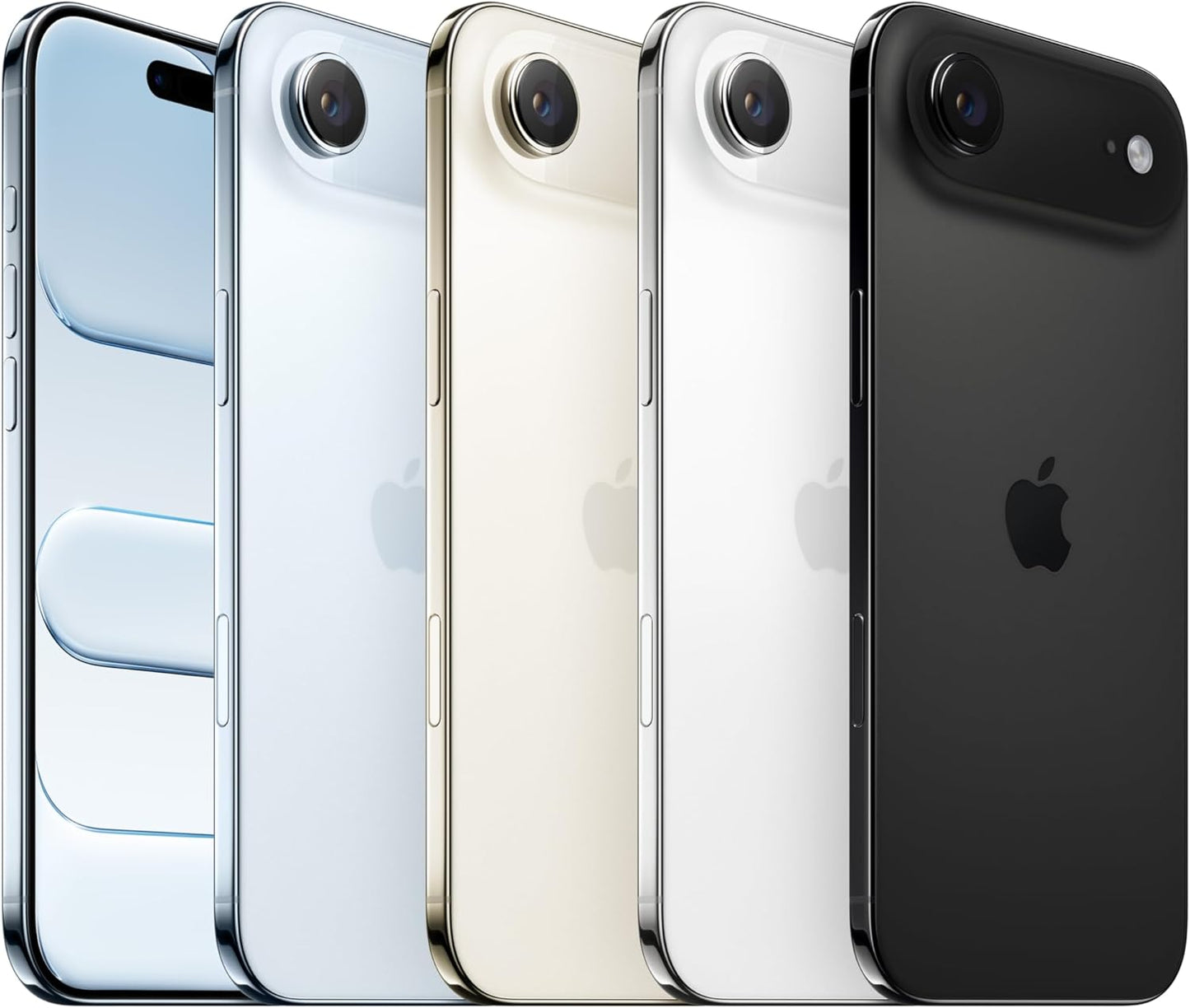Apple iPhone Air: Thinnest iPhone Ever, 6.5-inch Display with ProMotion up to 120Hz, Powerful A19 Pro Chip, Center Stage Front Camera, All-Day Battery Life