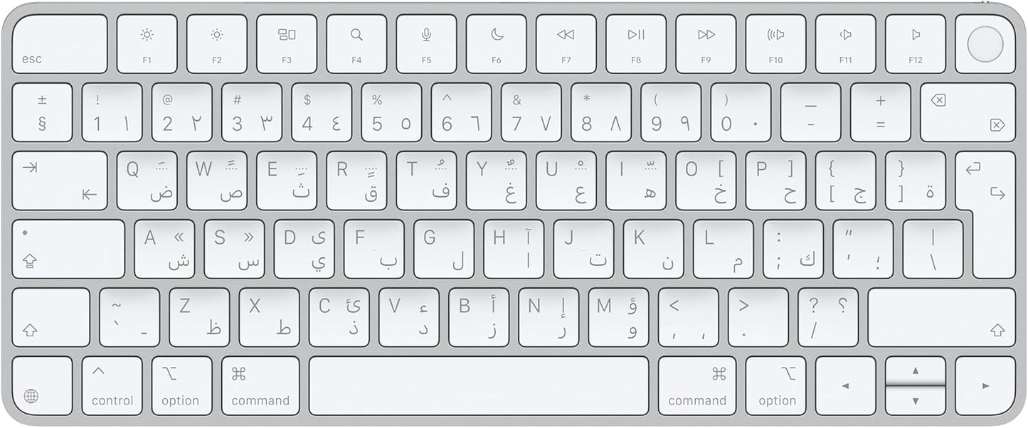 Apple Magic Keyboard with Touch ID for Mac models with Apple silicon.