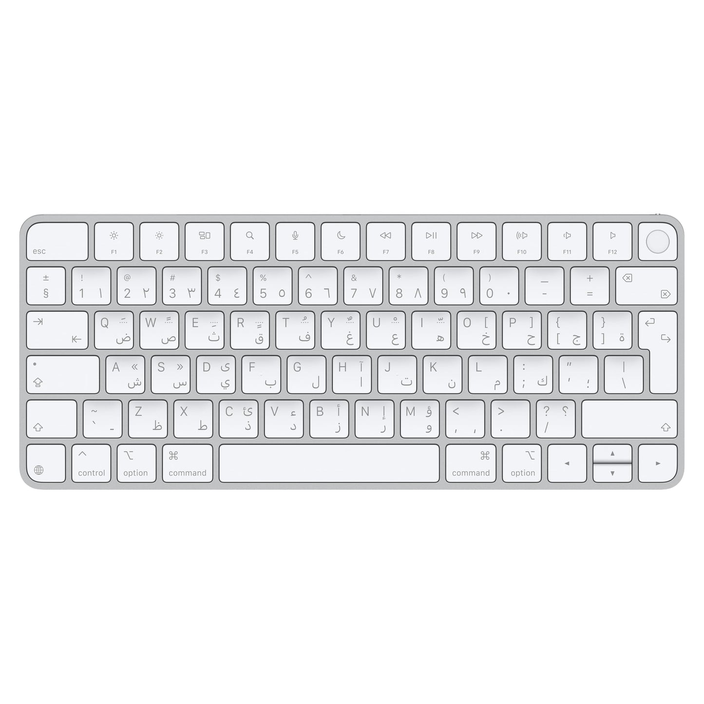 Apple Magic Keyboard with Touch ID for Mac models with Apple silicon.
