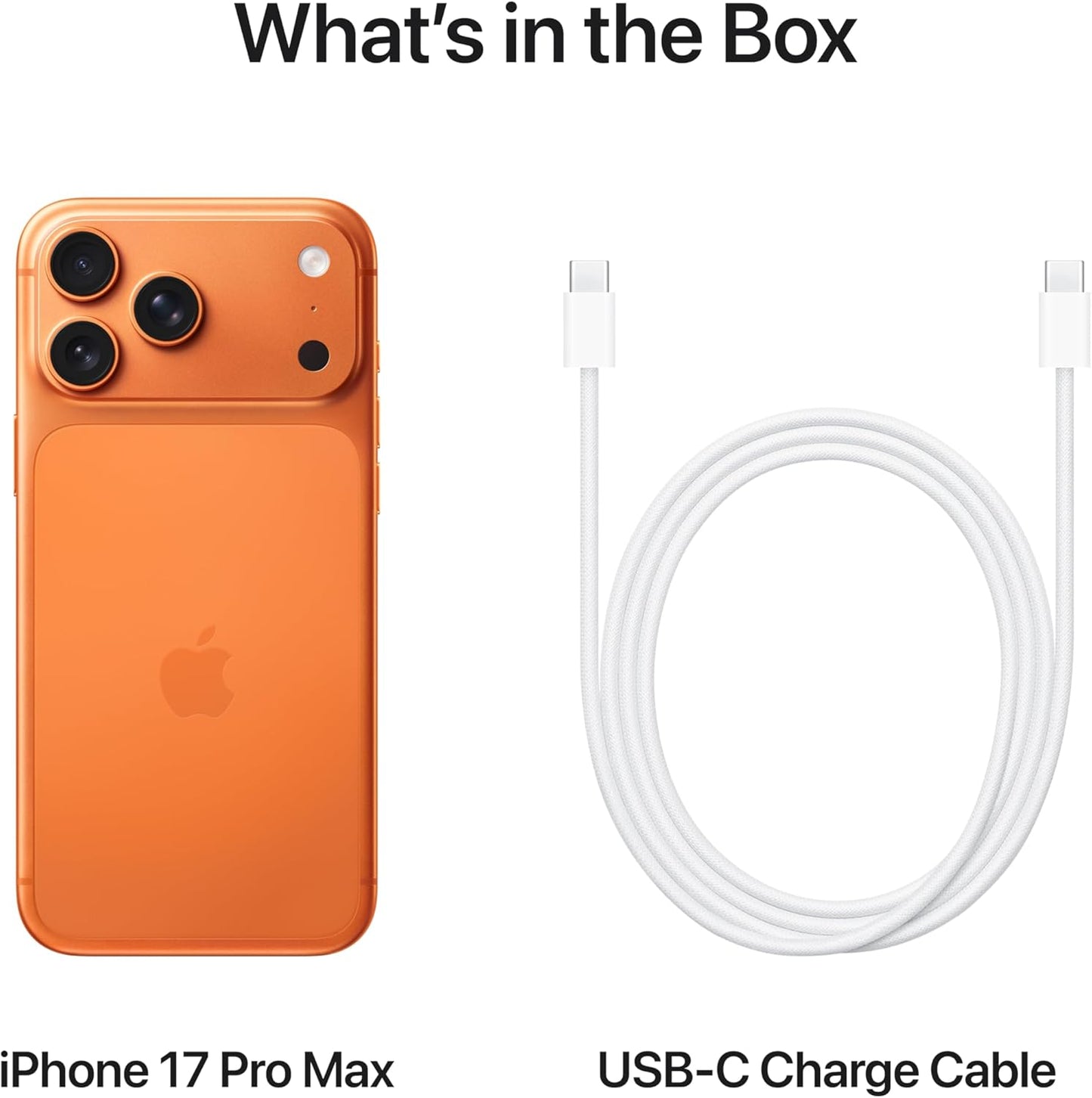 Apple iPhone 17 Pro Max: 6.9-inch Display with ProMotion, A19 Pro Chip, Best Battery Life in Any iPhone Ever, Pro Fusion Camera System, Center Stage Front Camera