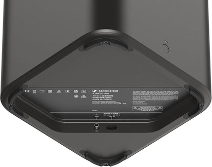 Sennheiser Consumer Audio Sennheiser AMBEO Subwoofer for TV and Music with Immersive 3D Surround Sound a Thundering Deep Bass Down to 27 Hz - 8'' Woofer with 350W Class D Amplifier - Black