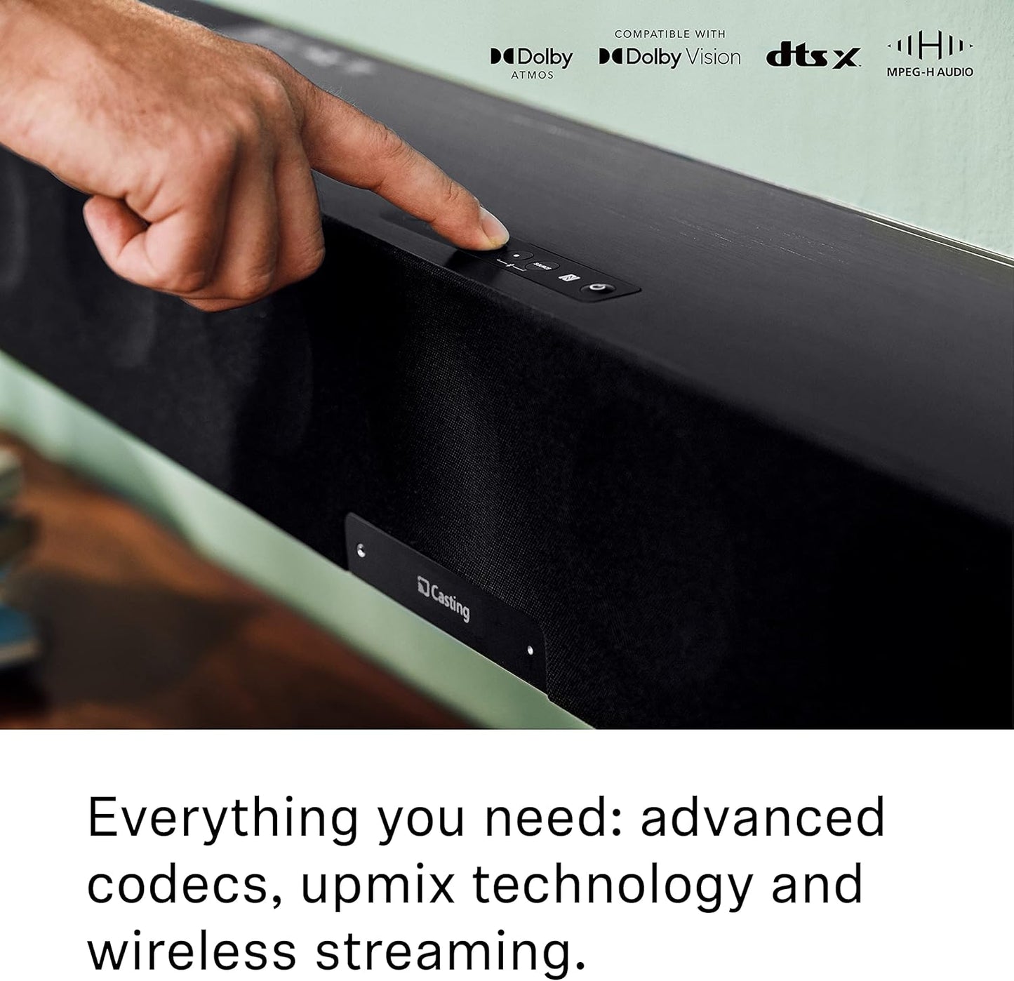 Sennheiser Consumer Audio Ambeo 5.1.4 Channel Soundbar, Black