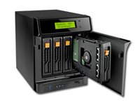 NAS SEAGATE BlackArmor 440 (4xHDD/4TB, supported 4 HDD, LAN, USB, Power Supply, 7200rpm, SATA II, JBOD, 0, 1, 10, 5)
