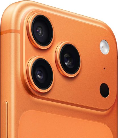 Apple iPhone 17 Pro: 6.3-inch Display with ProMotion up to 120Hz, A19 Pro Chip, Breakthrough Battery Life, Pro Fusion Camera System with Center Stage Front Camera