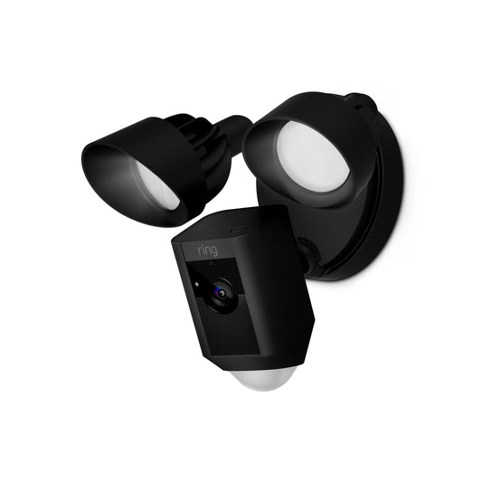 Ring Floodlight Cam Wired Plus - Black