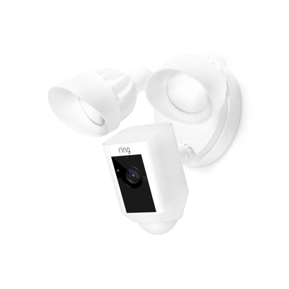 Ring Floodlight Cam Wired Plus - White