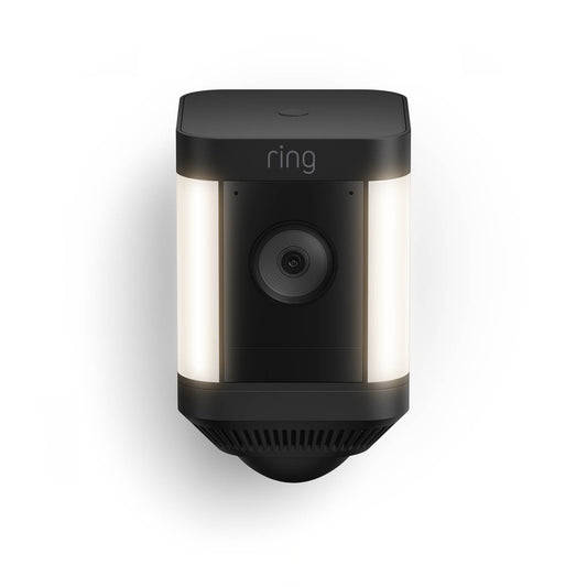 Ring Spotlight Cam Plus Battery - Black