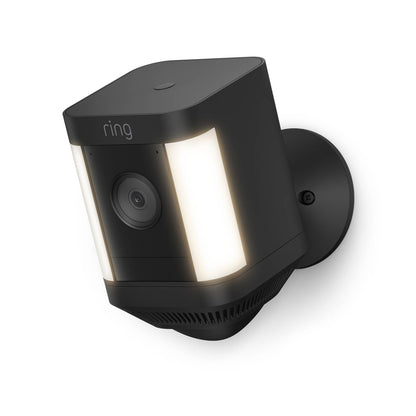 Ring Spotlight Cam Plus Battery - Black