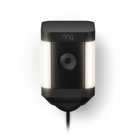 Ring Spotlight Cam Plus Plug-in - Black