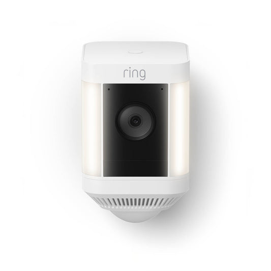 Ring Spotlight Cam Plus Battery - White