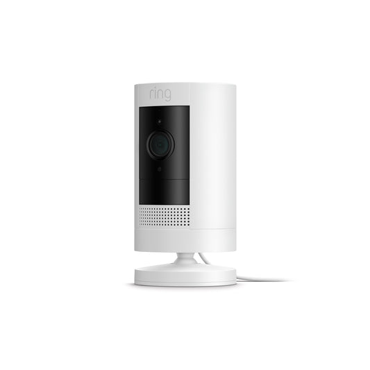 Ring Stick Up Cam Plug-In - White