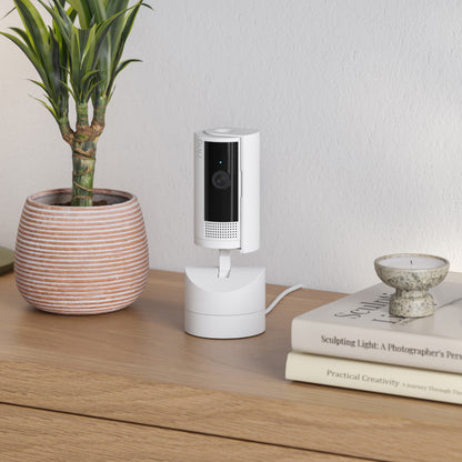 Ring Pan-Tilt Indoor Camera - White