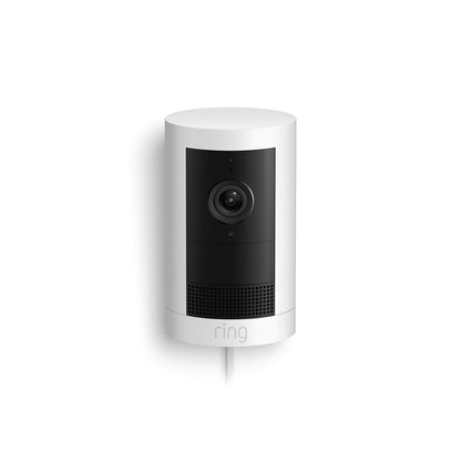 Ring Outdoor Camera Plus (2K) Plug-In - White