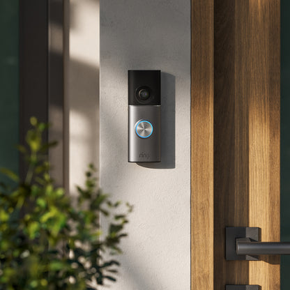 Ring Wired Video Doorbell Pro (3rd Gen, 4K) + Plug-In Adaptor