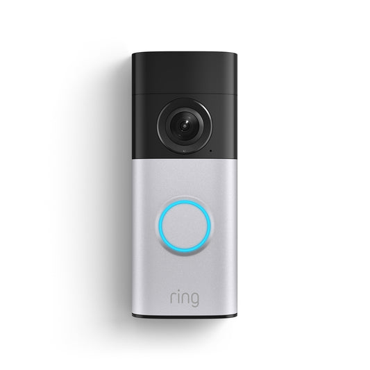 Ring Wired Video Doorbell Plus (2K) + Plug-In Adaptor
