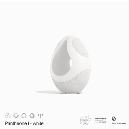 Pantheone-I Wi-Fi & Bluetooth Wireless Multiroom Speaker - White