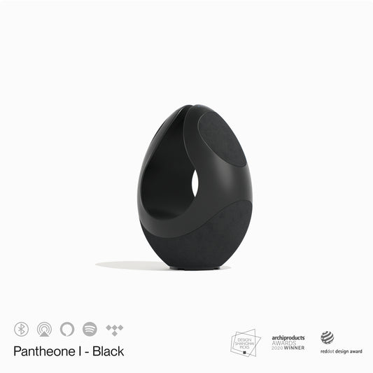 Pantheone-I Wi-Fi & Bluetooth Wireless Multiroom Speaker - Black