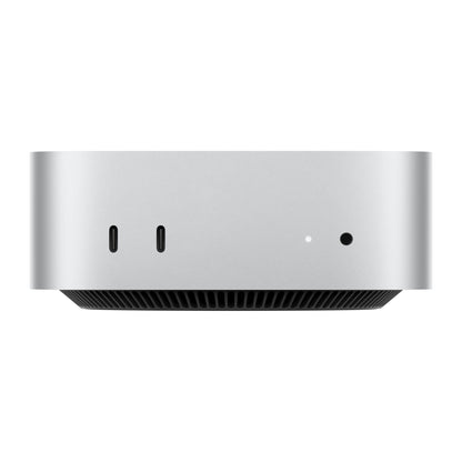Apple Mac mini M4 (MCYT4AB/A) 24GB RAM 512GB SSD Silver, front angled view