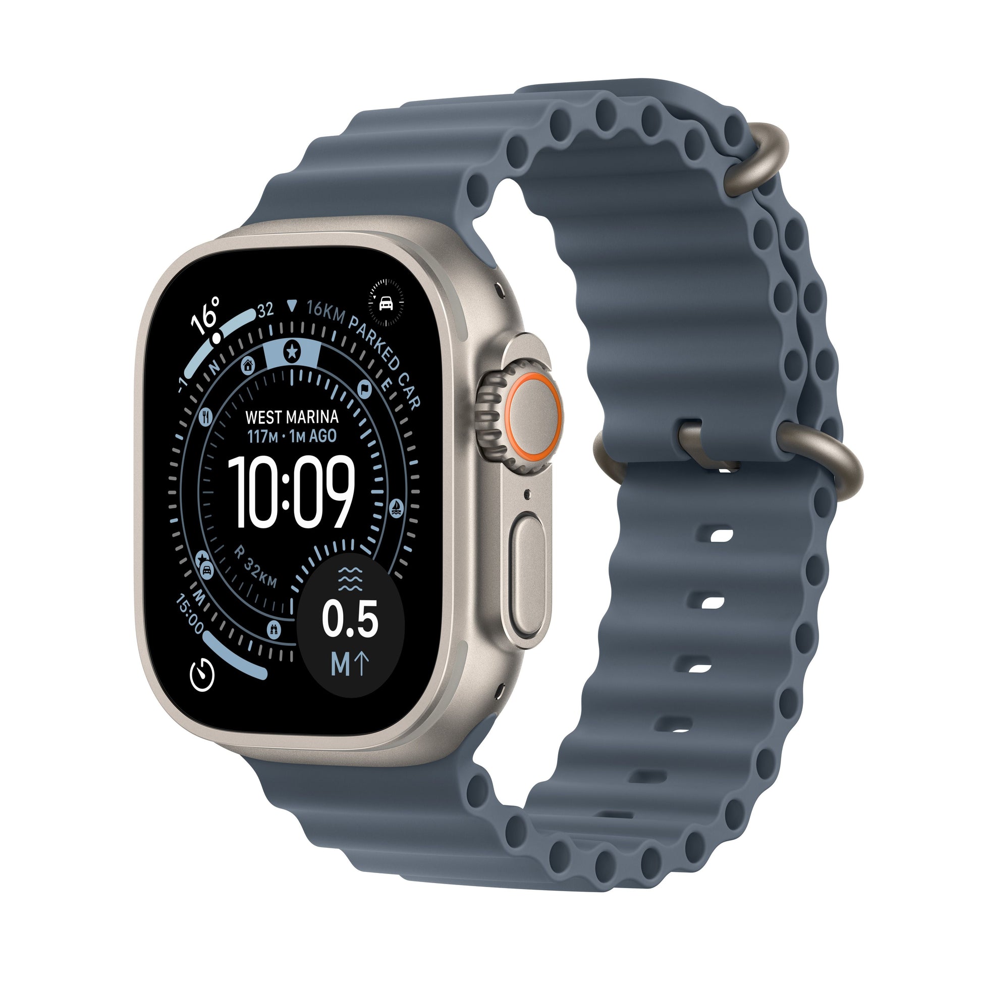 Apple Watch Ultra 3 GPS + Cellular 49mm Natural Titanium