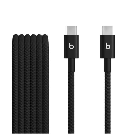 Beats USB-C to USB-C Woven Cable (1.5m) — Bolt Black by Apple – product photo