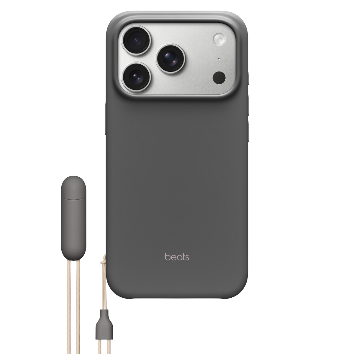 Beats iPhone 17 Pro Kickstand Case in Granite Grey