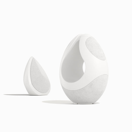 Pantheone I & Obsidian Multi-Room System - White: Luxury Wireless Speakers