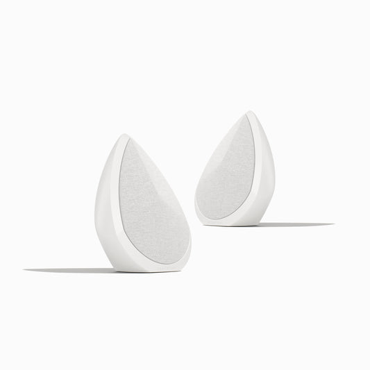 Obsidian Set - Stereo Wi-Fi Speakers - White