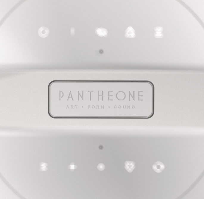 Pantheone-I Wi-Fi & Bluetooth Wireless Multiroom Speaker - White