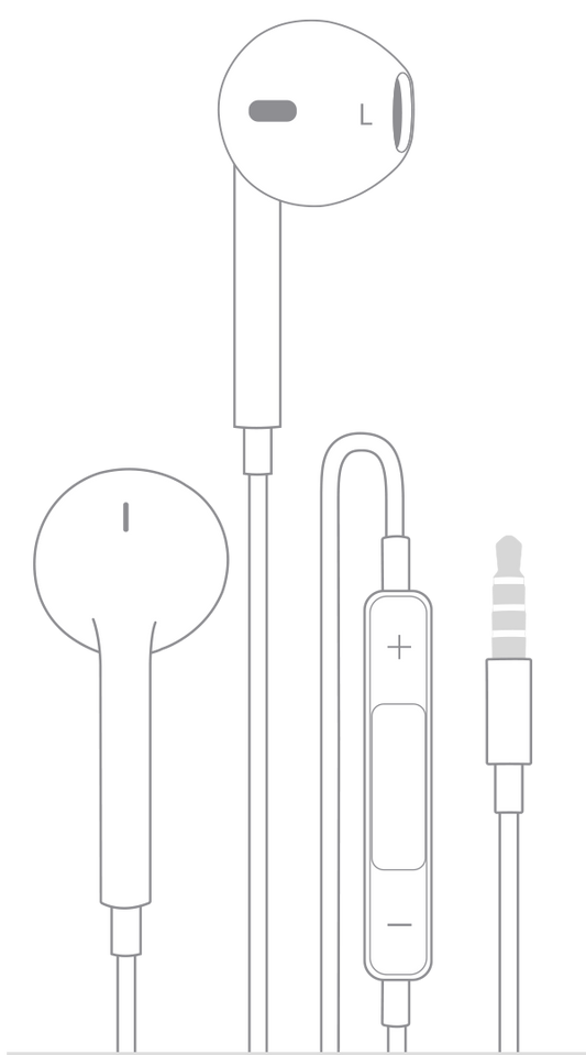 Apple EarPods with 3.5mm Headphone Plug