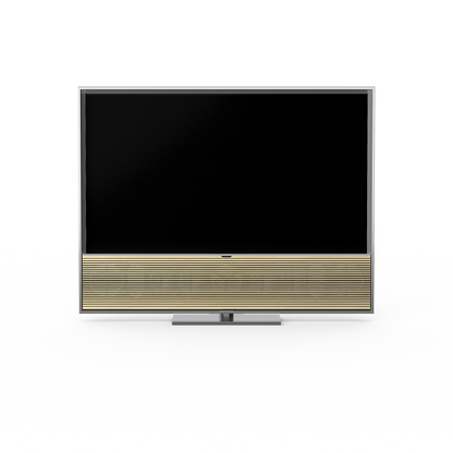 Beovision Contour 48-inch OLED TV in Natural Aluminium with Light Oak cover