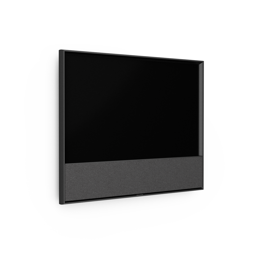 Beovision Contour 48-inch OLED TV in Black Anthracite with Grey Melangé cover