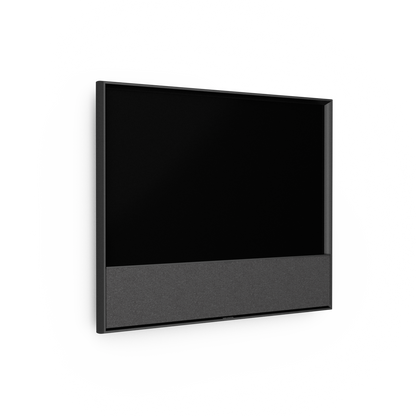 Beovision Contour 48-inch OLED TV in Black Anthracite with Grey Melangé cover